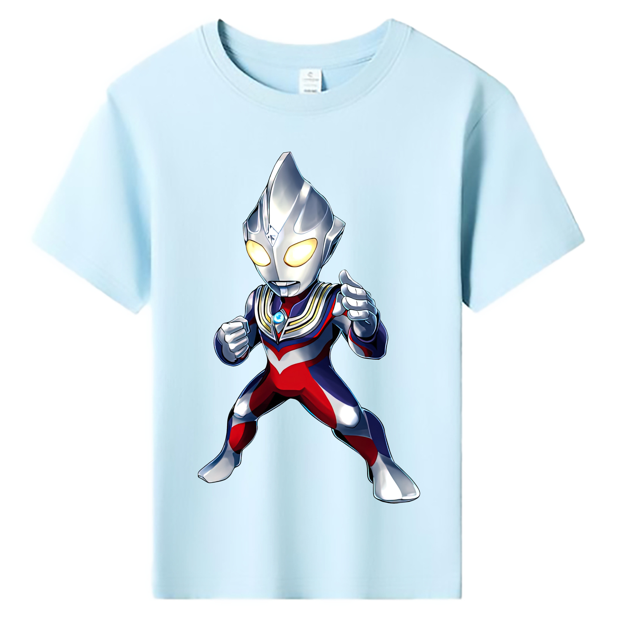 （画像用） ウルトラマン Ultraman 綿100％キッズTシャツ（フロントプリント）
